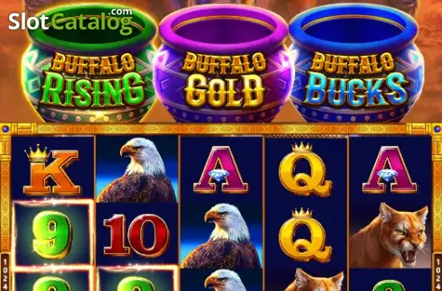 Οθόνη3. Buffalo Triple Fury Κουλοχέρης