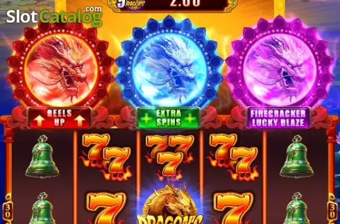 Οθόνη2. Dragon's Blaze Link Κουλοχέρης