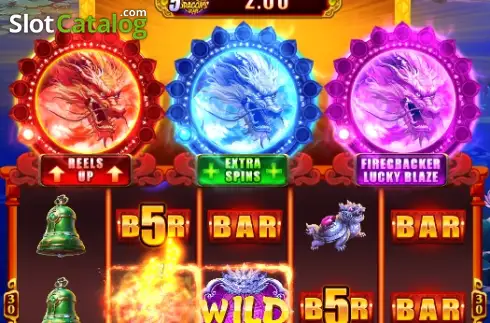 Οθόνη3. Dragon's Blaze Link Κουλοχέρης