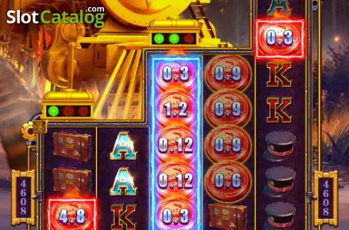 Οθόνη3. Treasure Train Deluxe Κουλοχέρης