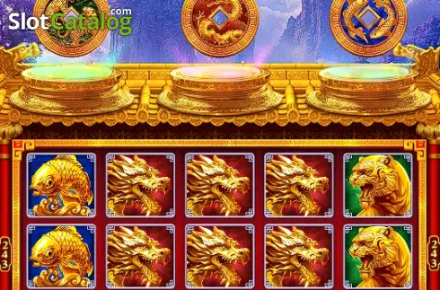 Οθόνη2. Lucky Trio Gold Rush Κουλοχέρης