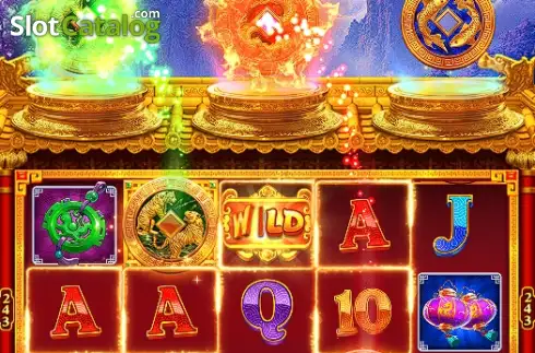 Οθόνη3. Lucky Trio Gold Rush Κουλοχέρης