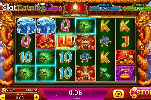 Οθόνη3. Super Gold Arowana Κουλοχέρης 