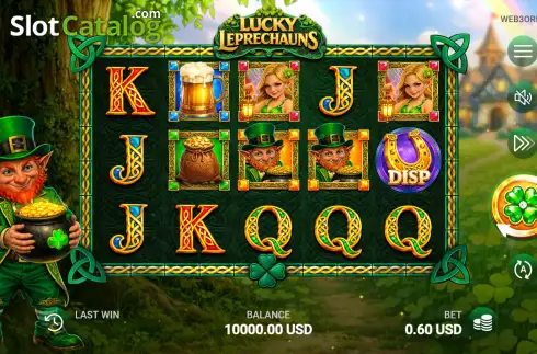 Οθόνη2. Lucky Leprechauns (Web3Originals) Κουλοχέρης 