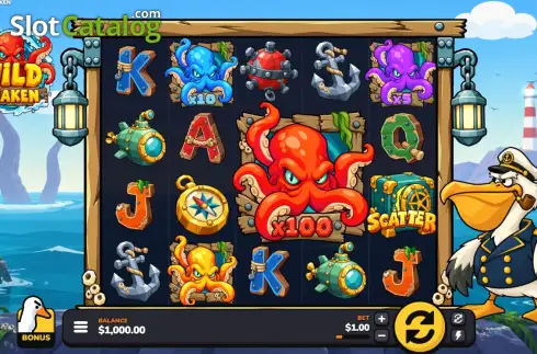 Οθόνη2. Wild Kraken Κουλοχέρης