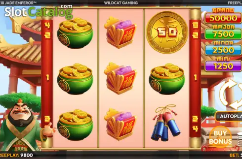 Οθόνη2. Jade Emperor (Wildcat Gaming) Κουλοχέρης 