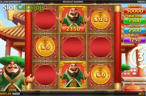 Οθόνη3. Jade Emperor (Wildcat Gaming) Κουλοχέρης 