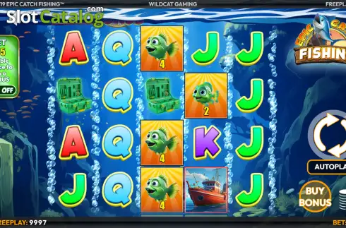 Οθόνη2. Epic Catch Fishing (Wildcat Gaming) Κουλοχέρης
