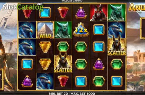 Οθόνη2. Anubis Gold (Wildcat Gaming) Κουλοχέρης