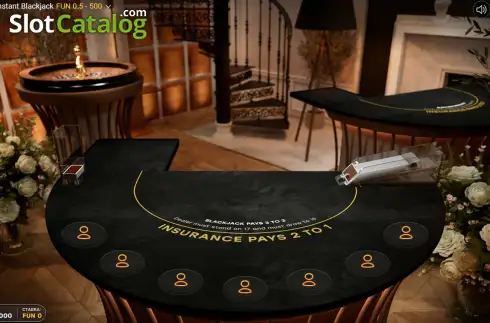 Οθόνη2. Venice Instant Blackjack Κουλοχέρης 