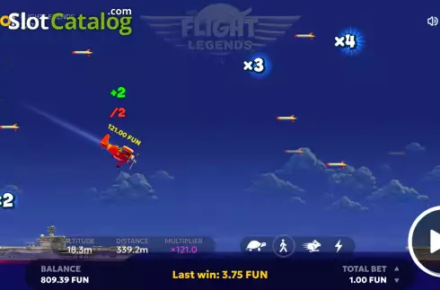 Οθόνη5. Flight Legends Κουλοχέρης