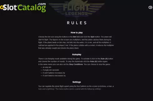 Οθόνη9. Flight Legends Κουλοχέρης