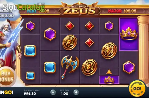 Οθόνη2. Zeus Multiways Κουλοχέρης