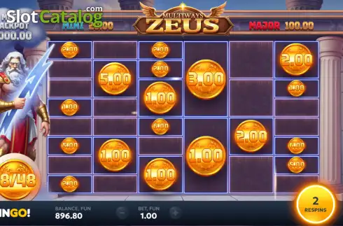 Οθόνη3. Zeus Multiways Κουλοχέρης