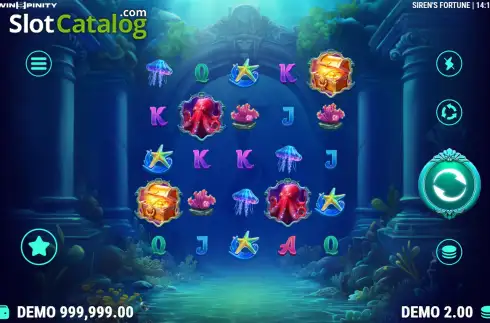Οθόνη2. Siren's Fortune Κουλοχέρης