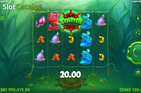 Οθόνη3. Cash Fishin Κουλοχέρης
