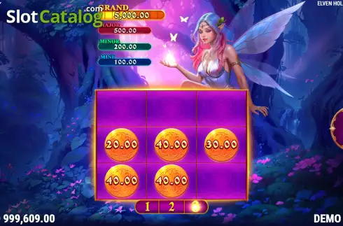 Οθόνη3. Elven Hold and Win Κουλοχέρης