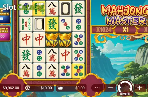 Οθόνη2. MahJong Master (Winwave) Κουλοχέρης 