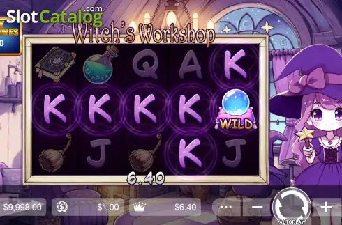 Οθόνη3. Witch's Workshop Κουλοχέρης