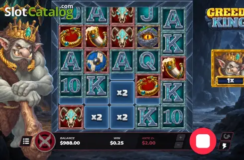 Οθόνη3. Greedy King Κουλοχέρης