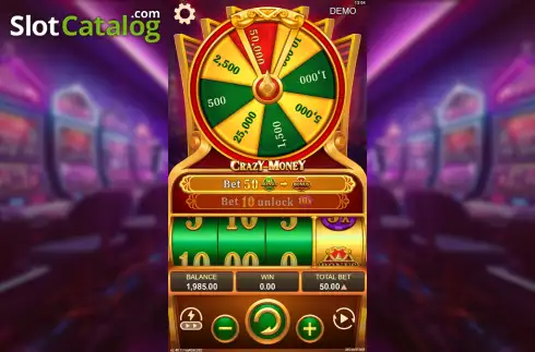 Οθόνη2. Crazy Money (Yellow Bat) Κουλοχέρης