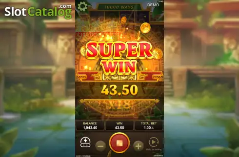 Οθόνη3. Golden Aztec Mega Κουλοχέρης