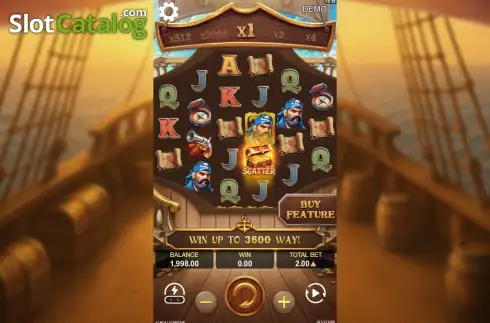 Οθόνη2. Pirate Legends (Yellow Bat) Κουλοχέρης