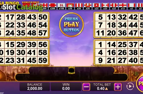 Οθόνη2. Open Sesame Bingo Κουλοχέρης