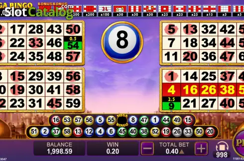 Οθόνη3. Open Sesame Bingo Κουλοχέρης