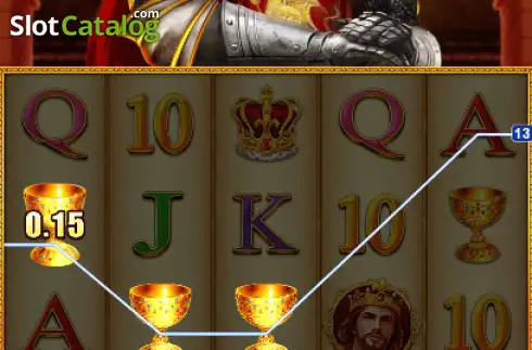 Οθόνη3. King Arthur Gold Κουλοχέρης 