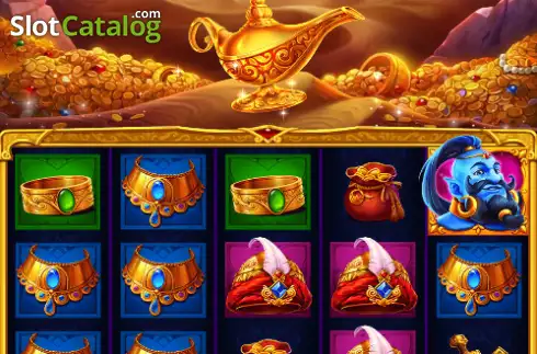 Οθόνη2. Magic Lamp (Yellow Bat) Κουλοχέρης 