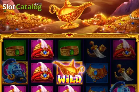 Οθόνη3. Magic Lamp (Yellow Bat) Κουλοχέρης 