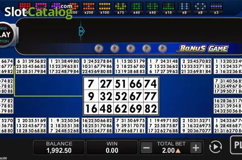 Οθόνη2. Lightning Bingo Κουλοχέρης 