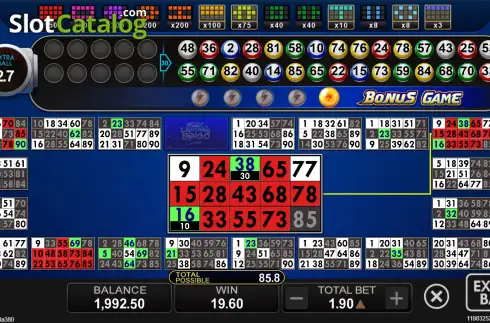 Οθόνη3. Lightning Bingo Κουλοχέρης 