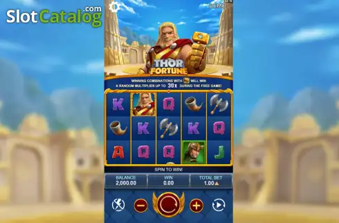 Οθόνη2. Thor Fortune Κουλοχέρης 