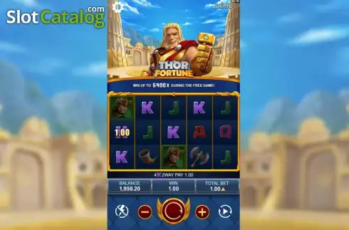 Οθόνη3. Thor Fortune Κουλοχέρης 