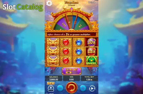 Οθόνη2. Dragon Gems Wheel Κουλοχέρης