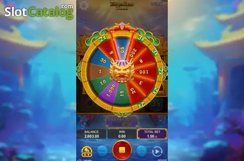 Οθόνη7. Dragon Gems Wheel Κουλοχέρης