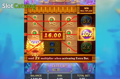 Οθόνη3. Dragon Gems Clash Κουλοχέρης