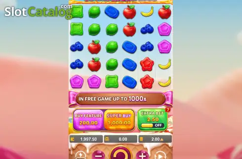 Οθόνη2. Sugar Crush 1000 Κουλοχέρης