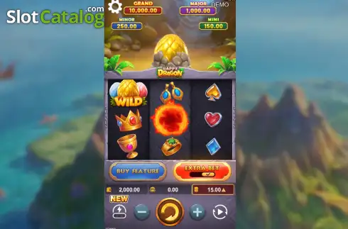 Οθόνη2. Happy Dragon (Yellow Bat) Κουλοχέρης