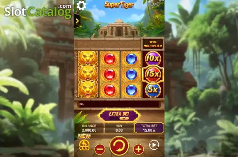 Οθόνη2. Super Tiger (Yellow Bat) Κουλοχέρης 