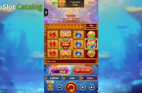Οθόνη2. Dragon Gems Wilds Κουλοχέρης