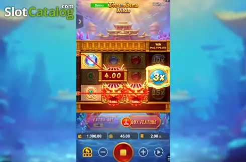 Οθόνη3. Dragon Gems Wilds Κουλοχέρης