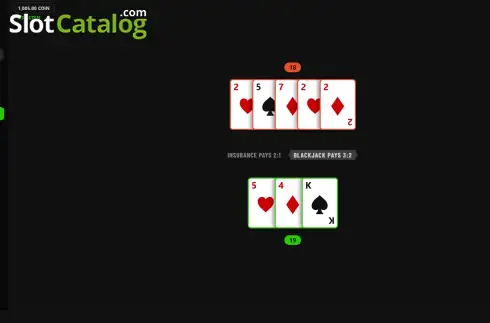Οθόνη3. Yoriginal Blackjack Κουλοχέρης