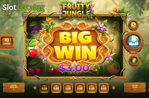 Οθόνη3. Fruity Jungle Κουλοχέρης