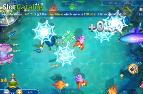 Οθόνη2. Shark Hunter (You Lian Gaming) Κουλοχέρης 
