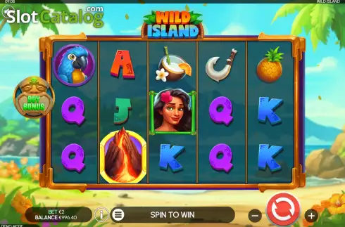 Οθόνη2. Wild Island Κουλοχέρης