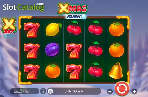 Οθόνη2. X-Mas Rush Κουλοχέρης 