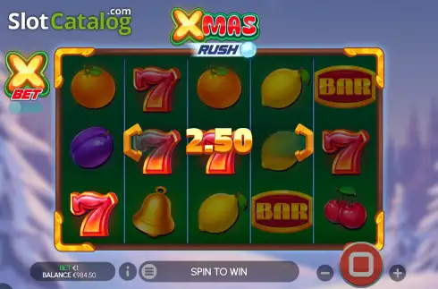 Οθόνη3. X-Mas Rush Κουλοχέρης 